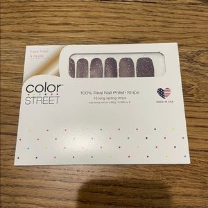 Color Street Nail Strips: Bordeaux Glitz